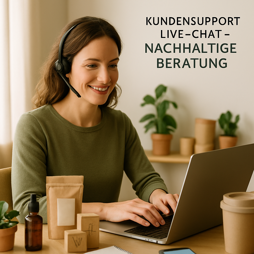 Kundensupport Live-Chat bei Fair-Kosmetik – Nachhaltige Beratung